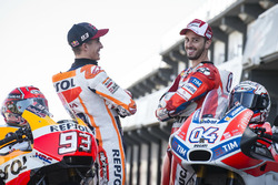 Marc Marquez, Repsol Honda Team, Andrea Dovizioso, Ducati Team