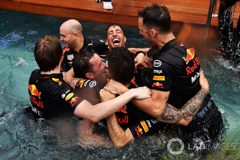 Победитель Даниэль Риккардо, Red Bull Racing