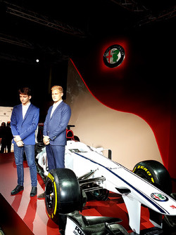 Marcus Ericsson y Charles Leclerc, Sauber