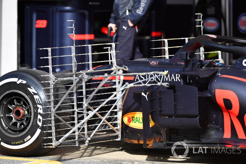 Max Verstappen, Red Bull Racing RB14 aero sensörü