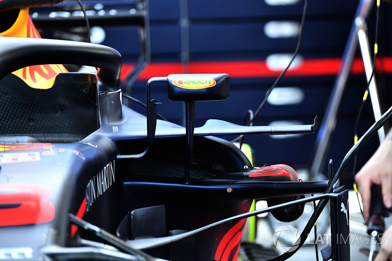 Detail sidepod Red Bull Racing RB14