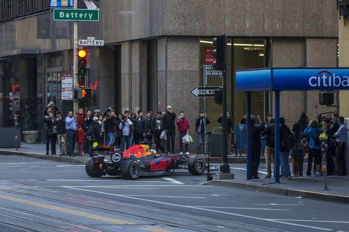 Daniel Ricciardo, Red Bull Racing en San Francisco