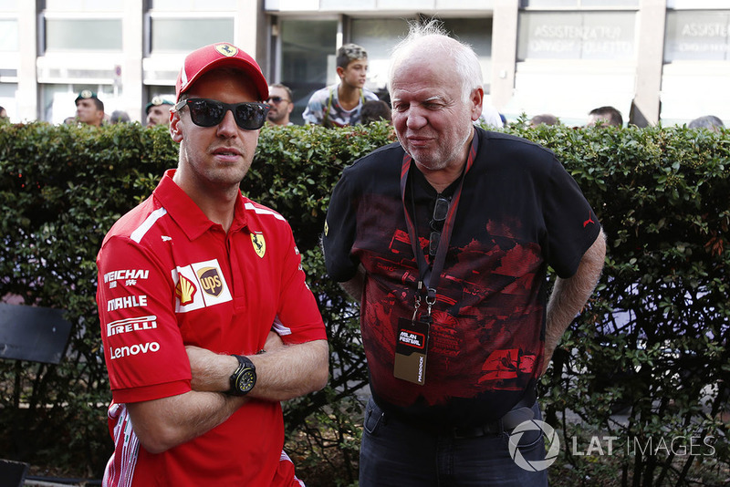 Себастьян Феттель, Ferrari, та його батько Норберт Феттель