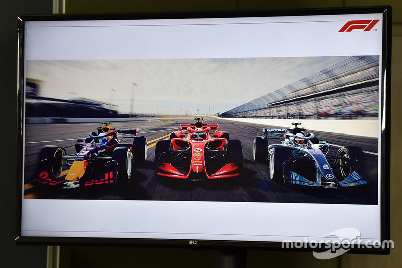 Boceto del F1 2021