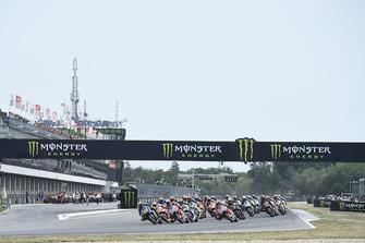 Valentino Rossi, Yamaha Factory Racing, au départ