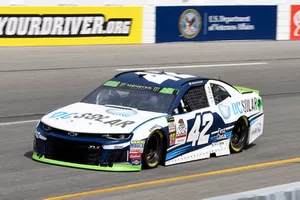 Kyle Larson, Chip Ganassi Racing, Chevrolet Camaro DC Solar