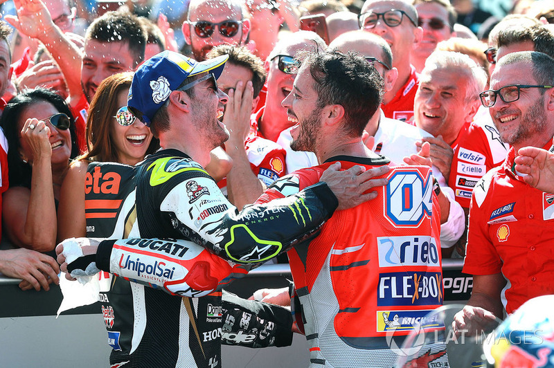 Cal Crutchlow et Andrea Dovizioso