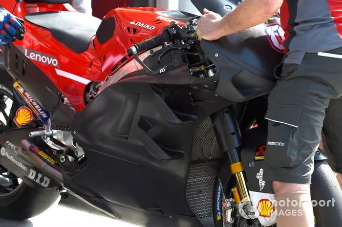 Ducati Team, nuevo carenado