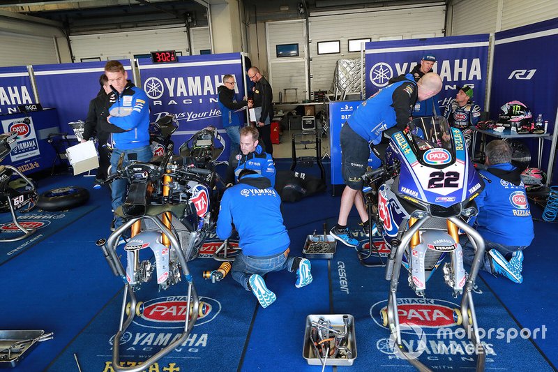 Bike of Alex Lowes, Pata Yamaha