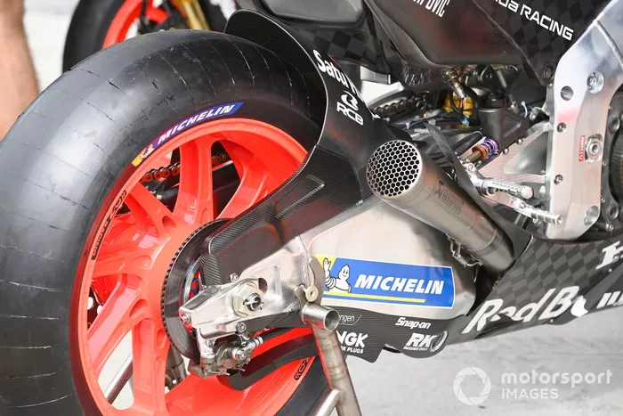 La moto del Repsol Honda Team 