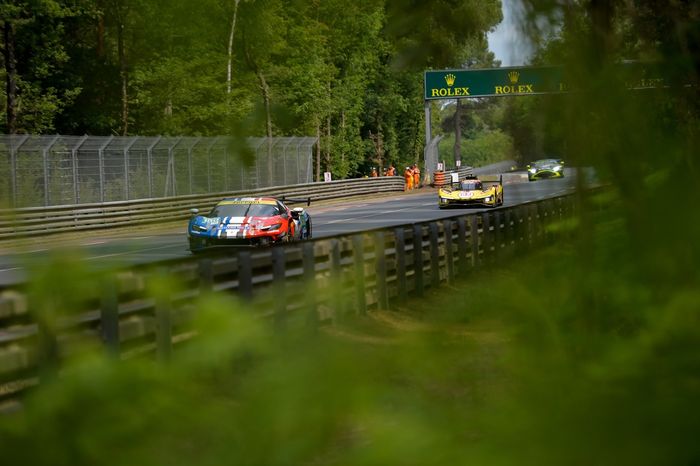 #150 Richard Mille AF Corse Ferrari 296 LMGT3: Custodio Toledo, Lilou Wadoux, Riccardo Agostini