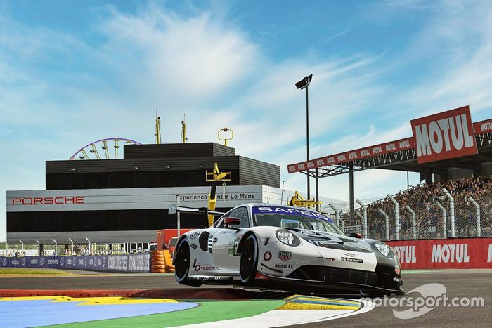 #93 Porsche Esports Team Porsche 911 RSR: Nick Tandy, Ayhancan Güven, Joshua Rogers, Tommy Ostgaard