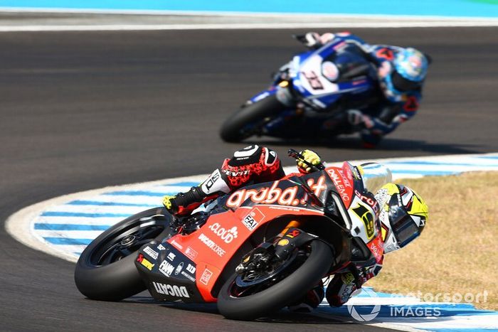 Alvaro Bautista, Aruba.it Racing-Ducati Team y Marco Melandri, GRT Yamaha WorldSBK