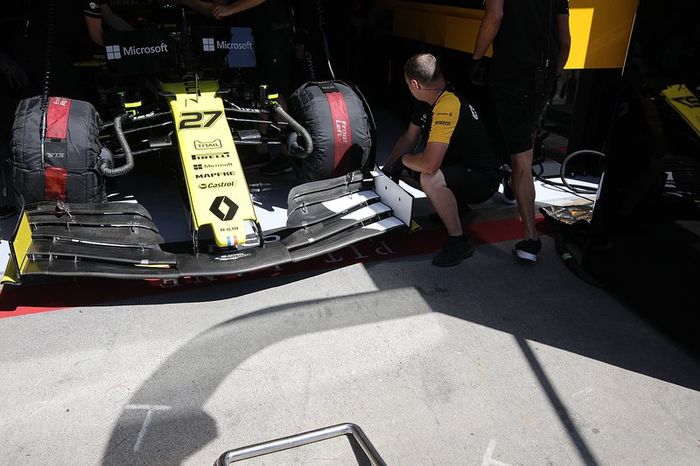 Alerón delantero del Renault R.S. 19