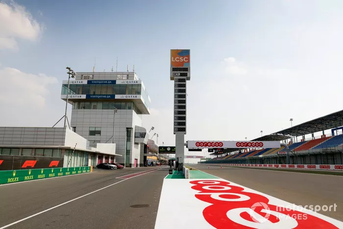 Vista general del circuito de Losail