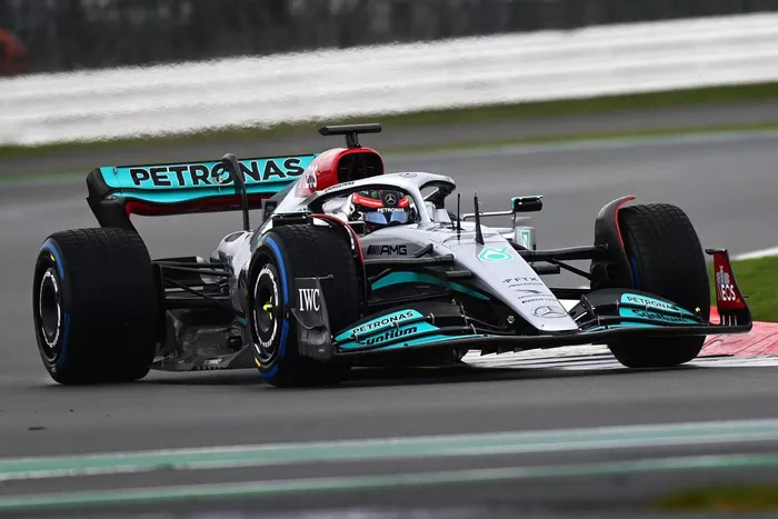 George Russell, Mercedes W13  
