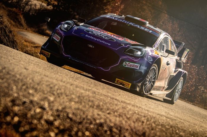 Sébastien Loeb, Isabelle Galmiche, M-Sport Ford World Rally Team Ford Puma Rally1