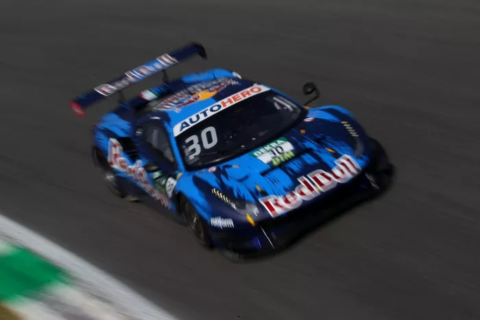 Liam Lawson, AF Corse Ferrari 488 GT3 Evo
