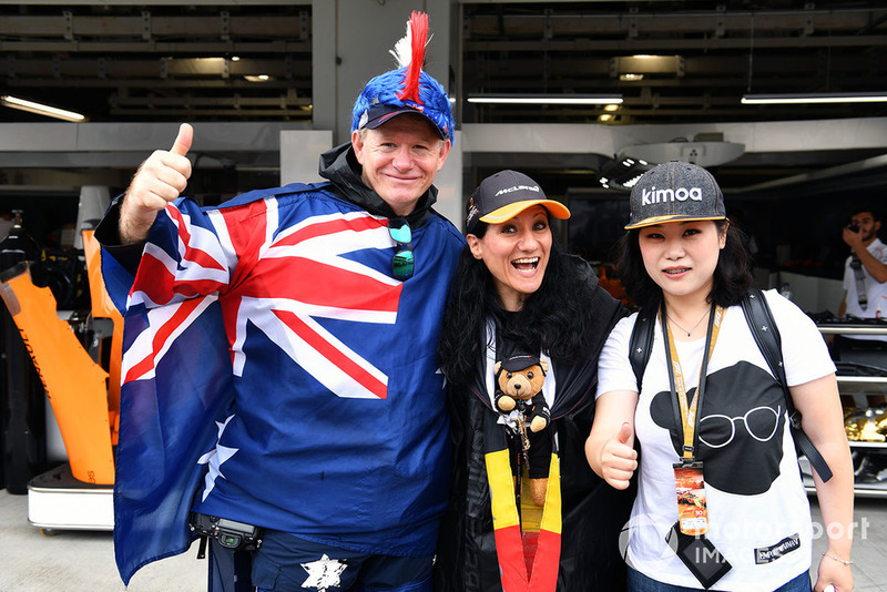 Des fans de McLaren