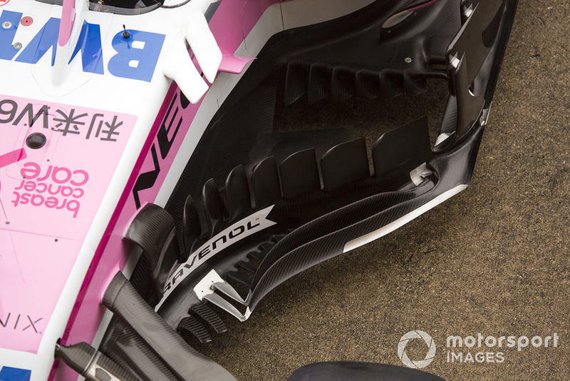 Racing Point Force India VJM11 barge board
