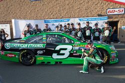 Ganador de la pole Austin Dillon, Richard Childress Racing Chevrolet
