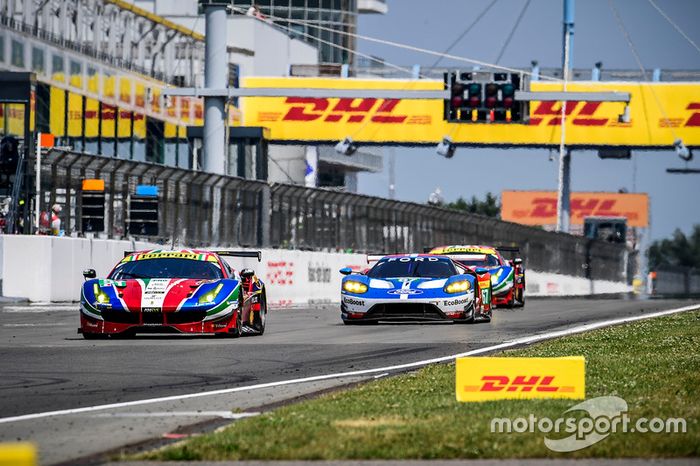 #51 AF Corse Ferrari 488 GTE: Gianmaria Bruni, James Calado