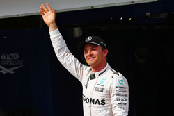 Poleman Nico Rosberg, Mercedes AMG F1