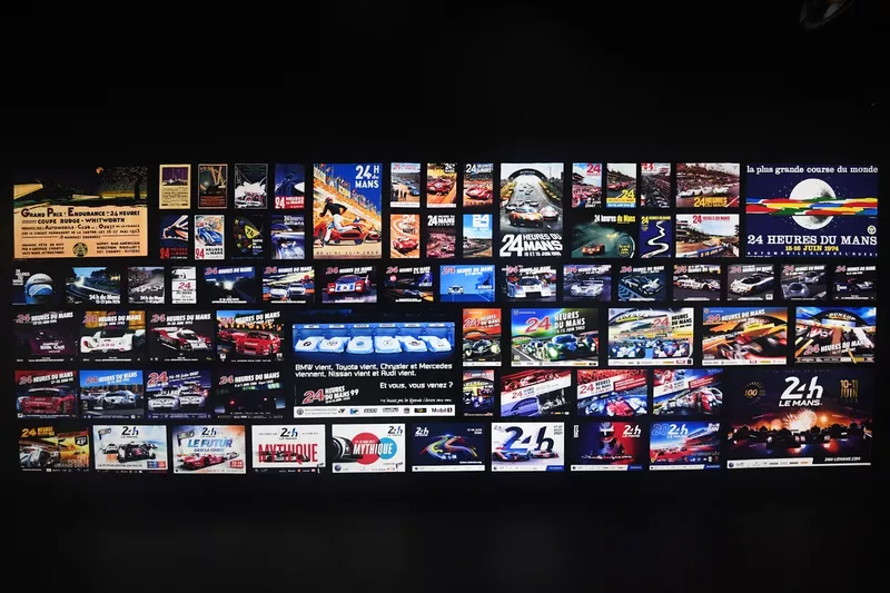 Des affiches des 24 Heures du Mans