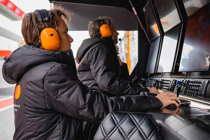 أوسكار بيستري، ماكلارين