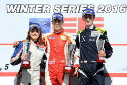 Podium: 1. Leonardo Pulcini, Campos Racing; 2. Tatiana Calderon, Teo Martin Motorsport; 3. Ferdinand