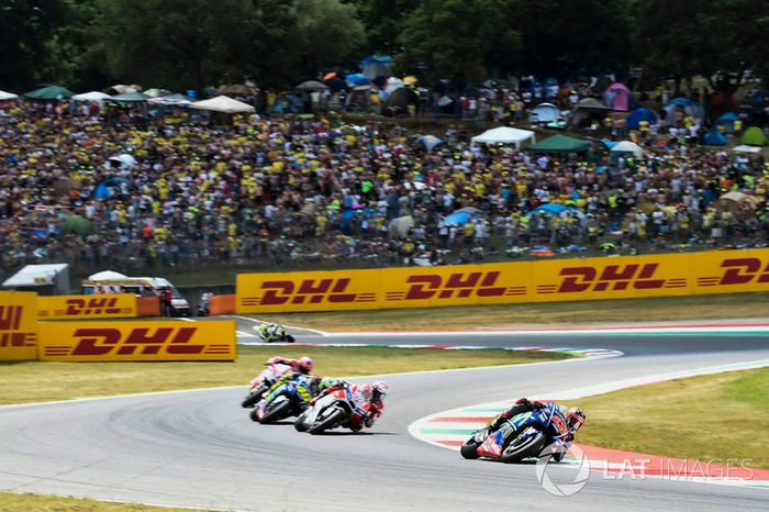 “Poderia marcar 1min47s5 no início da corrida, mas eu sabia que hoje não precisava correr riscos. Rossi e Márquez estavam atrás e não queria correr riscos.