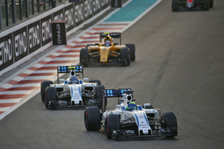 Felipe Massa, Williams FW38 y Valtteri Bottas, Williams FW38