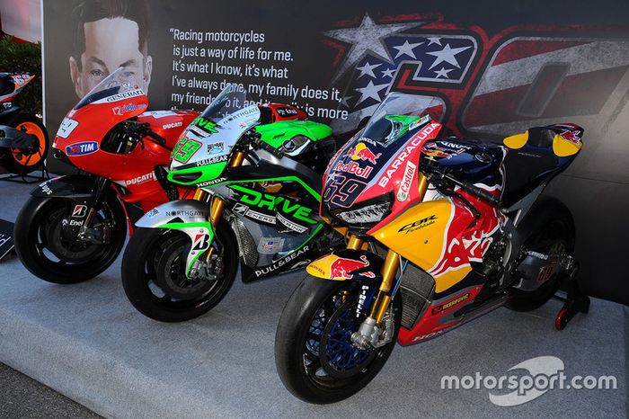Tributo a Nicky Hayden con tutte le moto