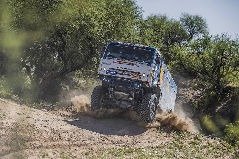 #502 Team Kamaz Master: Dmitry Sotnikov, Ruslan Akhmadeev, Ilnur Mustafin