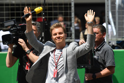 Nico Rosberg, embajador de Mercedes-Benz en la parrilla