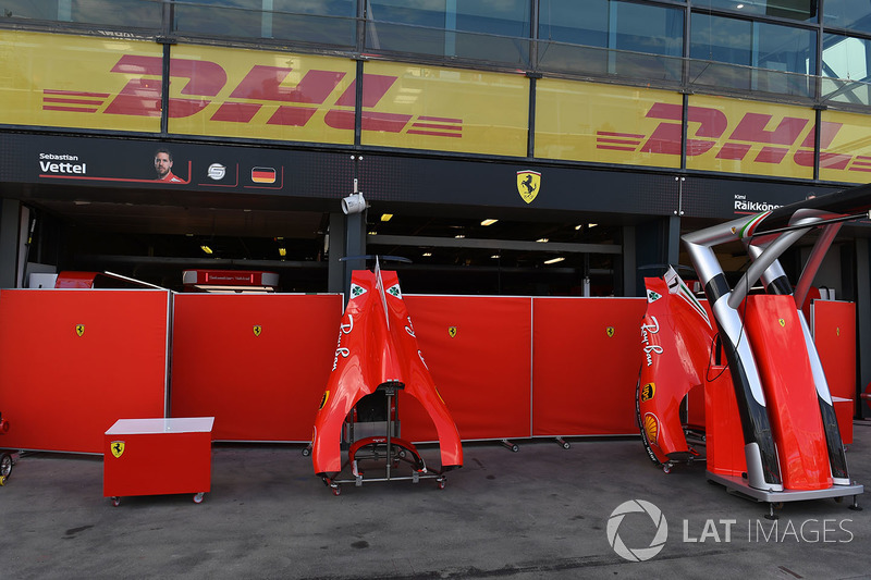 Ferrari garage screens