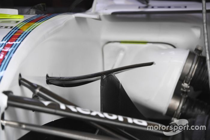 Williams FW40 detalle aerodinámico