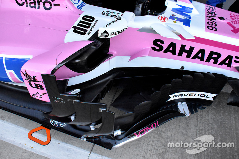 Force India VJM11 side podları