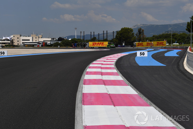 Dettaglio del circuito del Paul Ricard