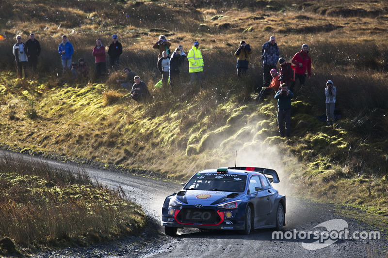 Hayden Paddon, Sebastian Marshall, Hyundai i20 WRC, Hyundai Motorsport