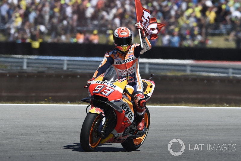 Il vincitore della gara Marc Marquez, Repsol Honda Team