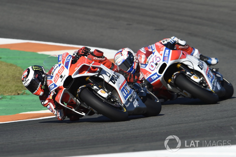 Ducati Desmosedici 2017 - Jorge Lorenzo e Andrea Dovizioso