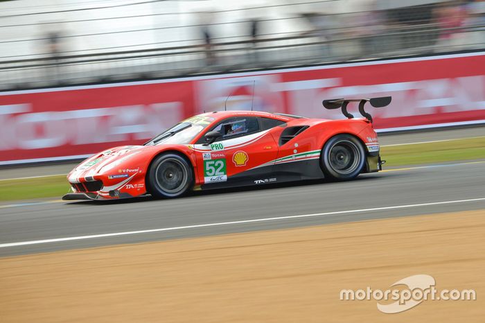 #52 AF Corse Ferrari 488 GTE EVO: Toni Vilander, Antonio Giovinazzi, Pipo Derani