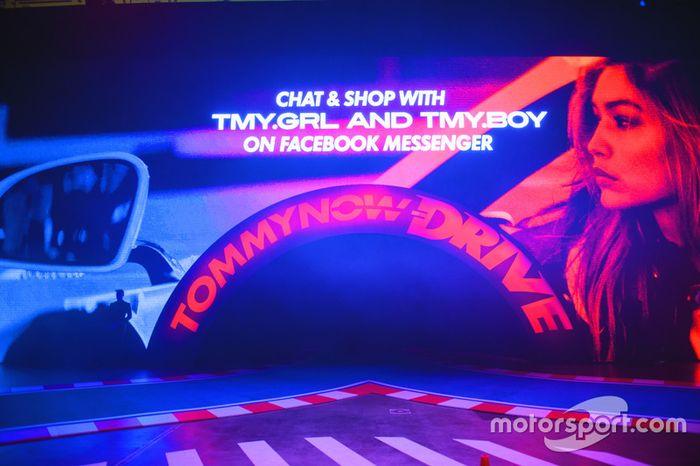 Espectáculo de la pista Tommy Hilfiger Drive