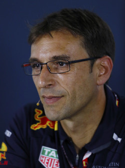 Pierre Wache, Chief Engineer, Red Bull Racing, in the Press Conference
