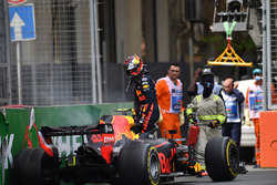 Max Verstappen, Red Bull Racing RB14 kaza