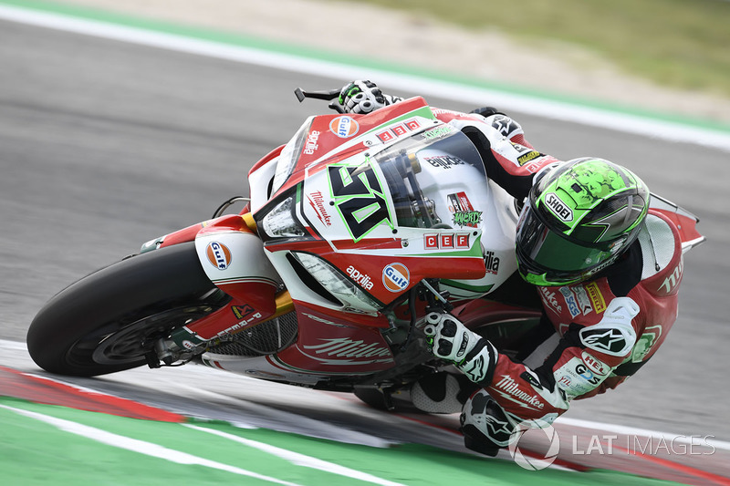 Eugene Laverty, Milwaukee Aprilia