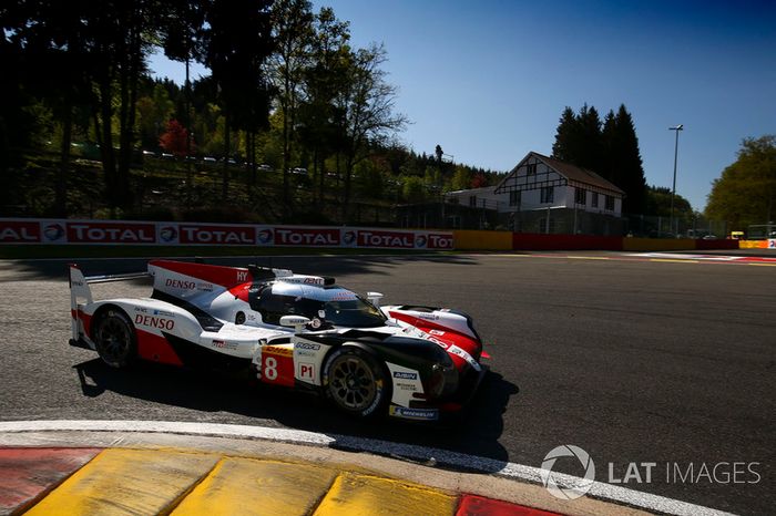#8 Toyota Gazoo Racing Toyota TS050: Sébastien Buemi, Kazuki Nakajima, Fernando Alonso