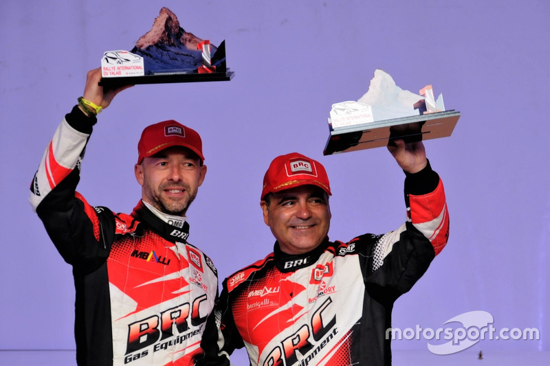 Giandomenico Basso et Lorenzo Granai, BRC Racing, podium