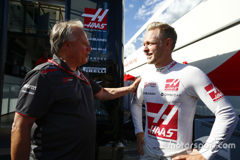 Kevin Magnussen, Haas F1 Team, Gene Haas, Team Owner, Haas F1